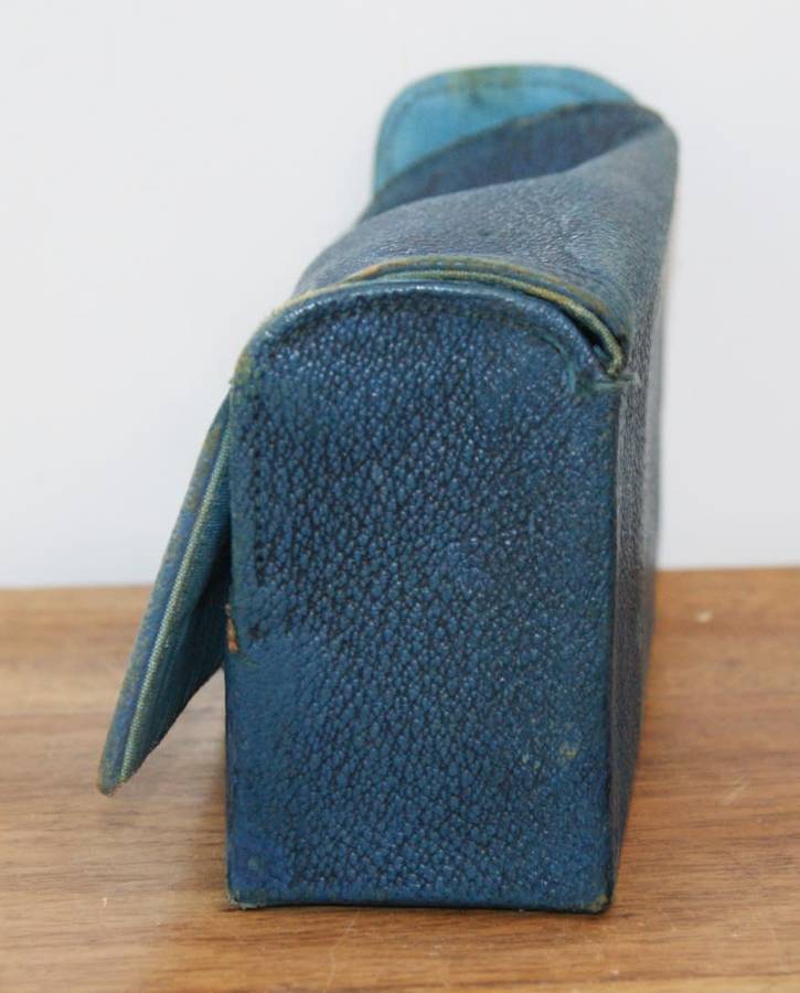 Traveling Vanity Kit in Leather Case