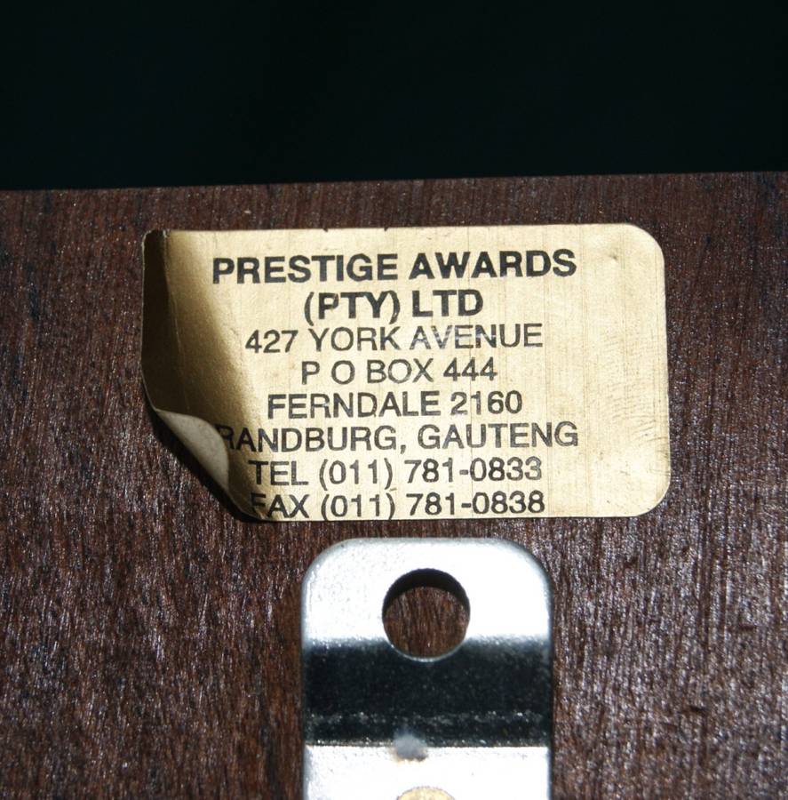 Blank Horse Riding Trophy