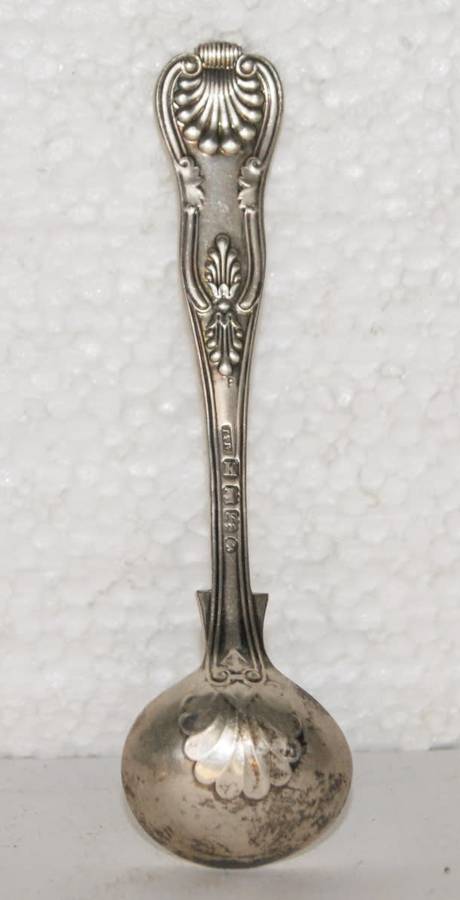 Hallmarked Silver Kings Pattern Spoon Exeter 1866 (24.3g)@@@ CCCRRRAAAZZZYYY R1 START
