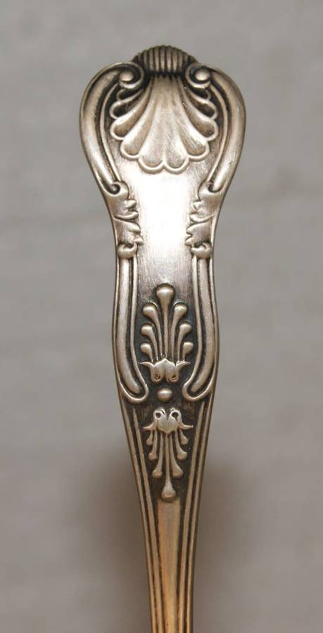 Hallmarked Silver Kings Pattern Sauce Spoon London 1975  (38.1g)@@@ CCCRRRAAAZZZYYY R1 START