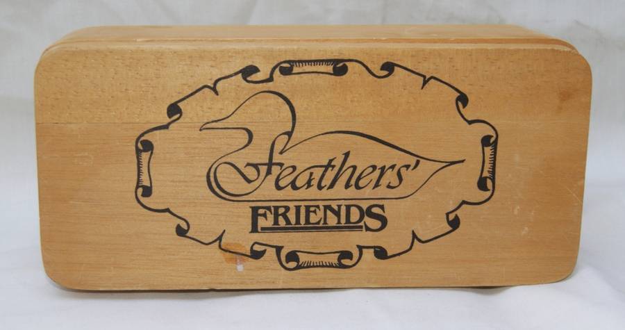 Collectable Feathers` Friends Wooden Box
