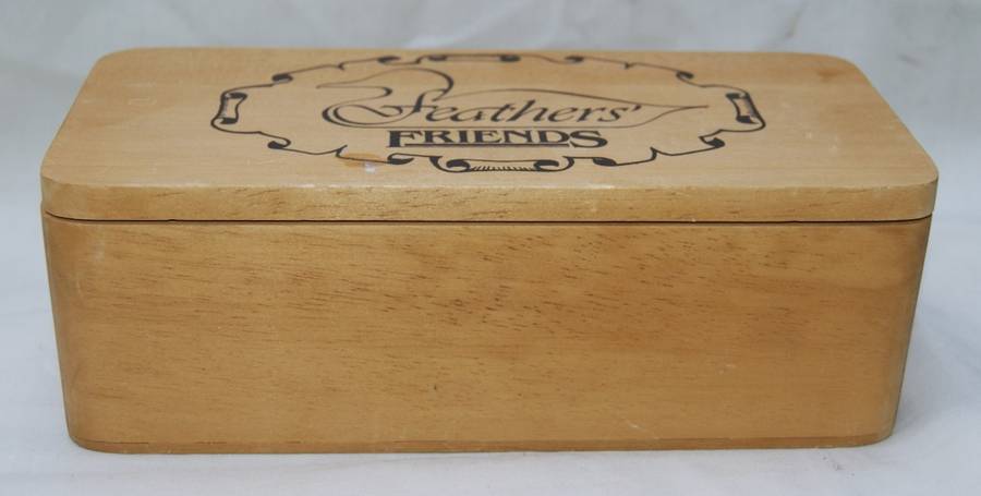 Collectable Feathers` Friends Wooden Box