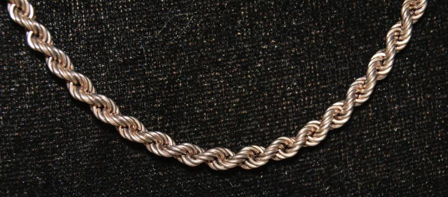 925 Sterling Silver Rope Chain
