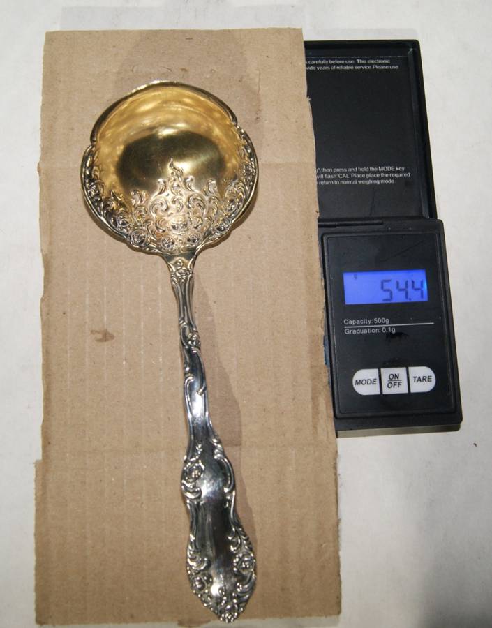 Sterling Silver Ladle by Thos. Long Co (54.4g) @R1 START