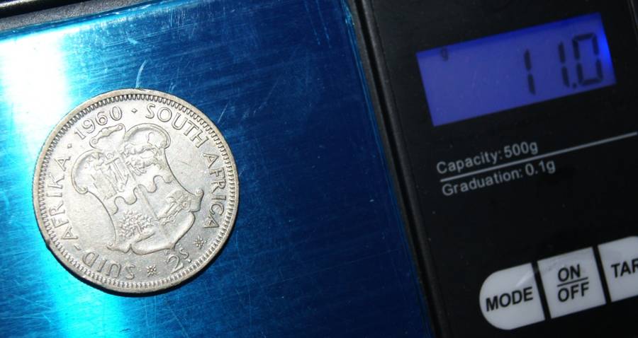 1960 Silver Florin (2 Shilling) (11g)  @@@ R1 START