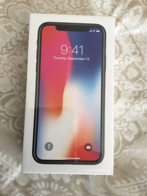 iPhone X 256GB Brand New Sealed