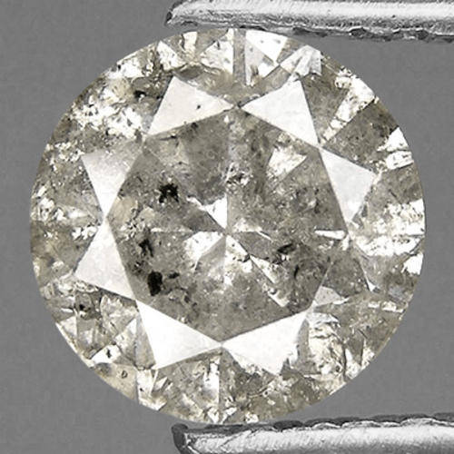 1.10ct Round I Color Natural I2 Diamond