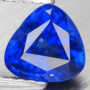 1.67ct NATURAL TRILLAINT BLUE SAPPHIRE