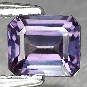 1.11ct NATURAL EMERALD VIOLET SAPPHIRE