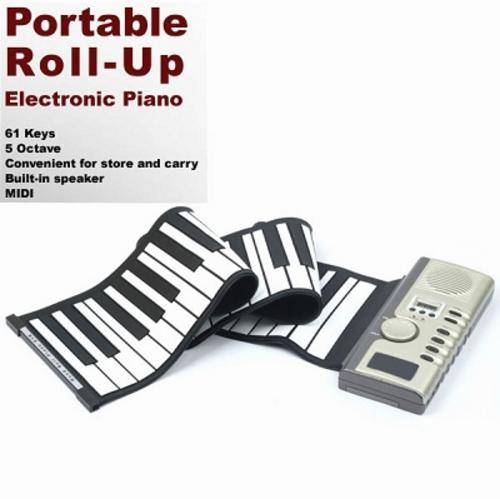 PORTABLE ROLL UP  ELECTRONIC PIANO