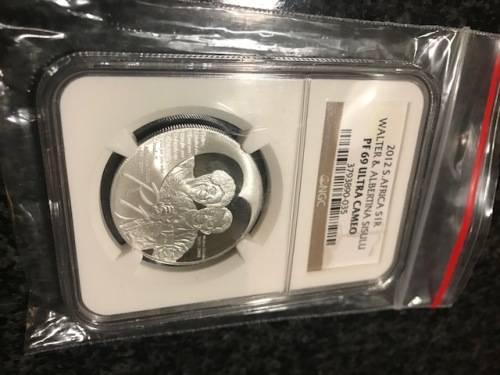 2012 - Walter & Albertina Sisulu - PF 69 Ultra Cameo