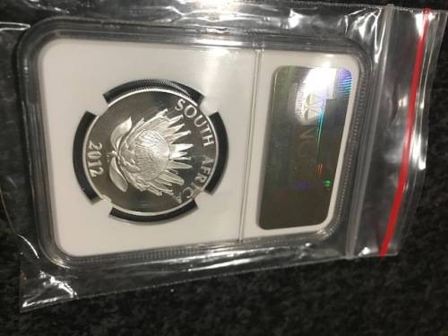 2012 - Walter & Albertina Sisulu - PF 69 Ultra Cameo