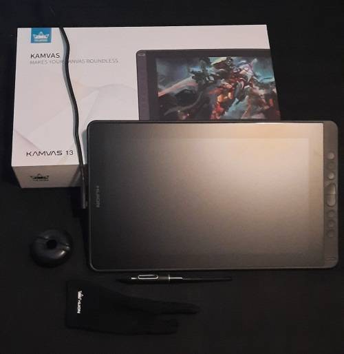 Huion kamvas 13 drawing screen tablet