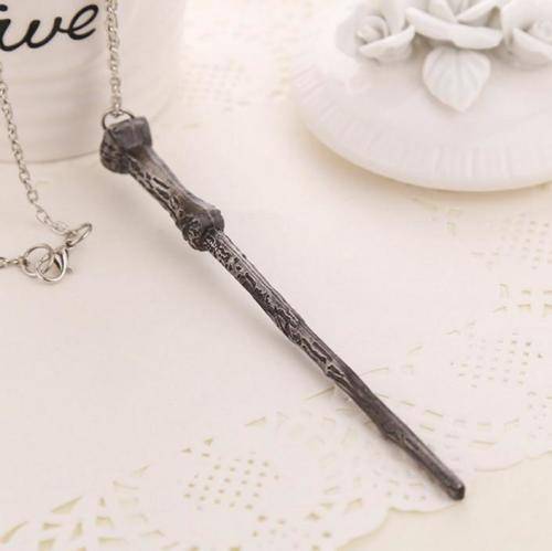 Free shipping - Harry Potter wand necklace
