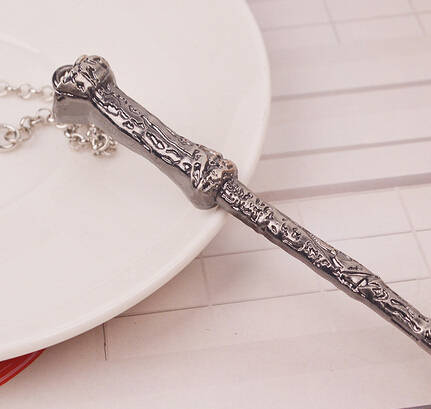 Free shipping - Harry Potter wand necklace