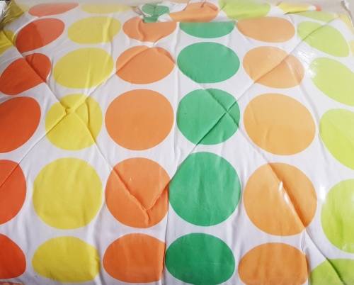 5pc Bright Dotted Comforter Set (Double)