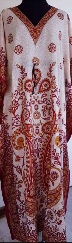 Long Kaftan Dress & Surprise Jewellery -Free Size