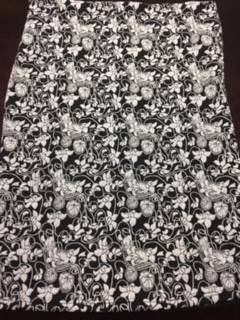 Black and White Winter Skirt (L)