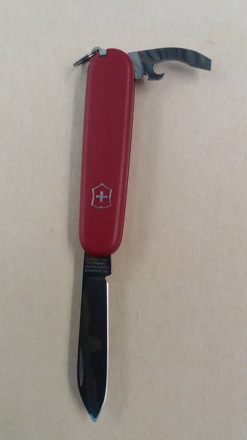 Swiss pocket knife - Victorinox stainless rostfrei officier suisse