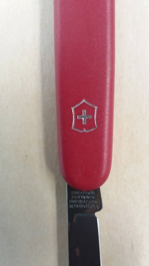Swiss pocket knife - Victorinox stainless rostfrei officier suisse