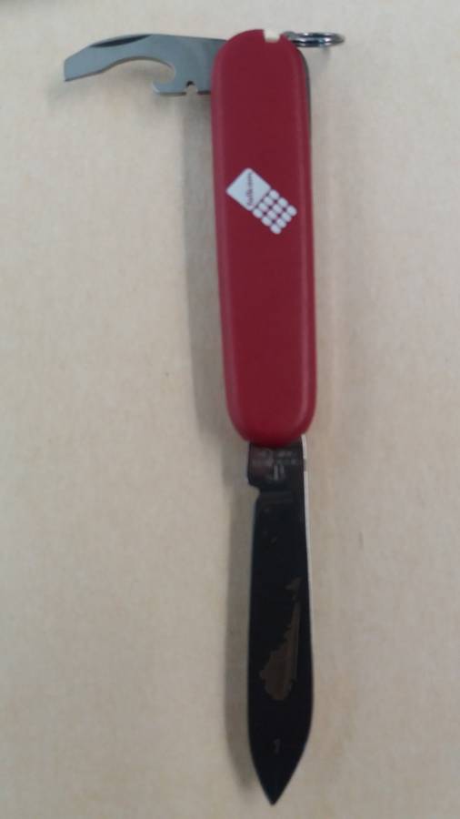 Swiss pocket knife - Victorinox stainless rostfrei officier suisse