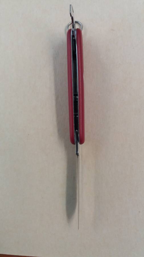 Swiss pocket knife - Victorinox stainless rostfrei officier suisse