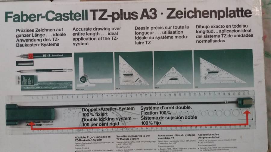 Faber Castell TZ Plus A3 1083 Technical Drawing Board