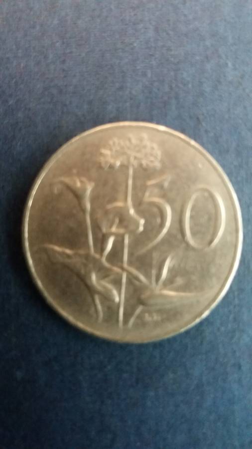 South Africa 1966 English 50 cent
