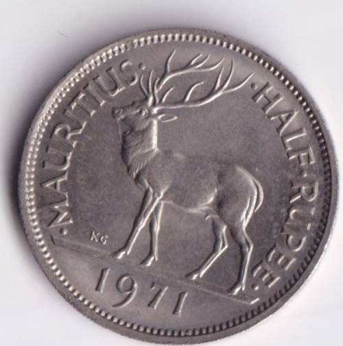 MAURITIUS ONE RUPEE 1971