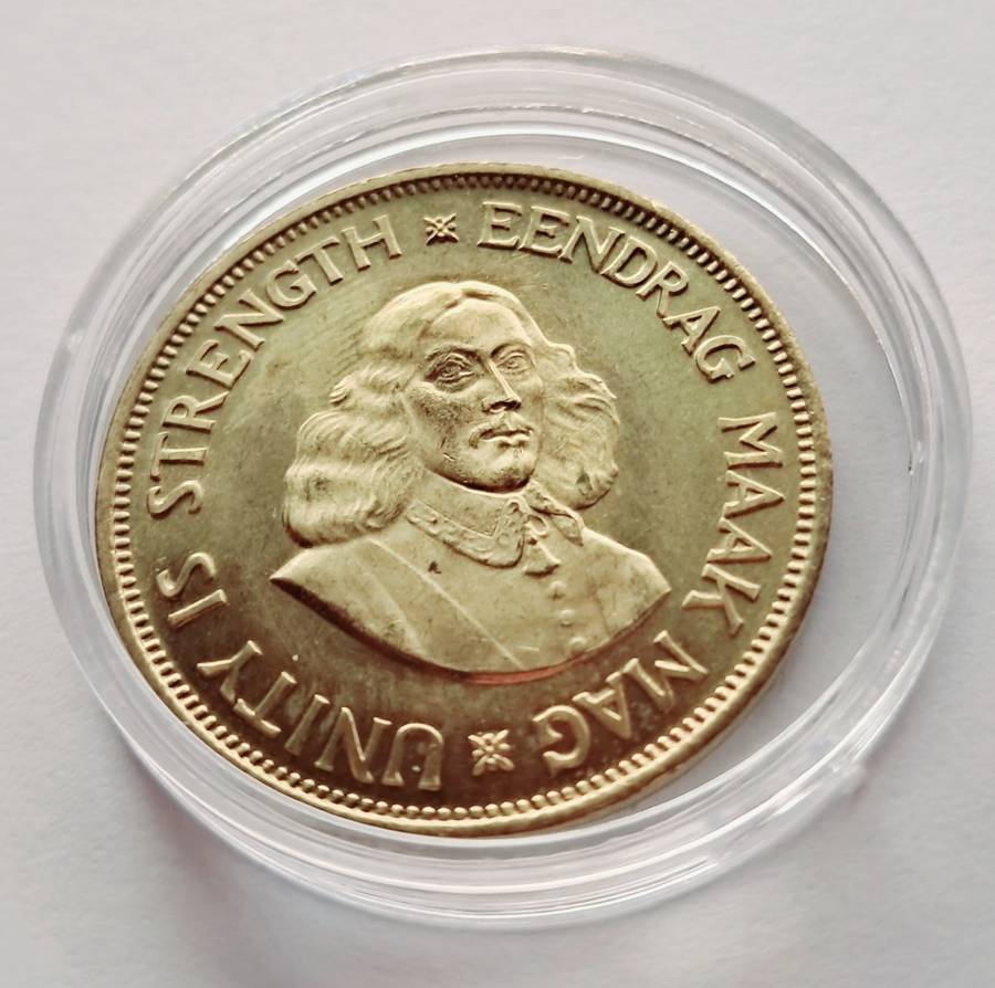 REPUBLIC OF SOUTH AFRICA - 1 cent 1961  Jan Van Riebeeck - BEAUTIFUL CONDITION (IN CAPSULE)