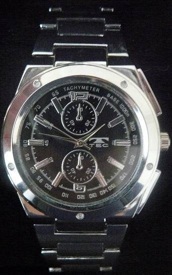 TEC MENS SILVER WATCH