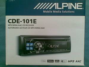 ALPINE CD/USB/MP3 HEADUINT