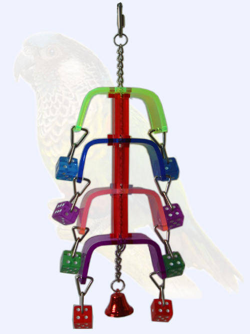 NEW acrylic parrots toy
