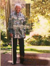 UNC NELSON MANDELA 90th BIRTHDAY STAMP