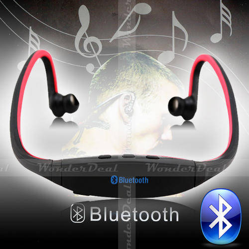 Bluetooth Flexible Sports Stereo Headphone Wireless Earphone Headset - Idea for Sports, Gym, Bicyc