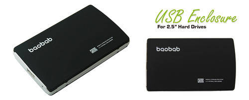 Baobab - USB Enclosure For 2.5" SATA