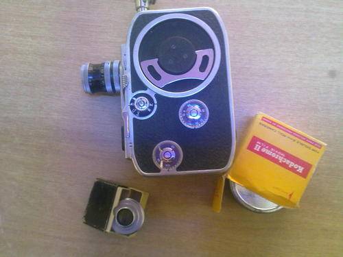 vintage Paillard -Bolex  movie camera