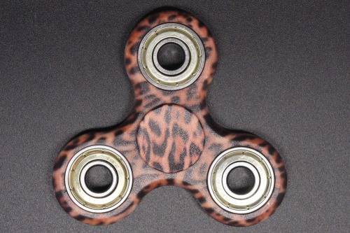 Blue Camouflage Fidget Spinner