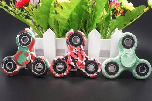 Blue Camouflage Fidget Spinner