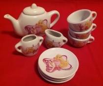Barbie 2013 Mattel Porcelain Tea Set