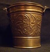 Copper Bucket  (+- 13.5 x 9.5 x 13cm)