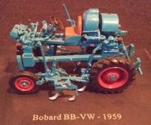 Hachette Collection Tractor - Bobard BB-VW  1959 Scale 1:43