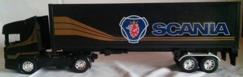 New Ray - Scania "Cargo" Truck 1998 - Made In China (+-48x8.5x14.5cm High)