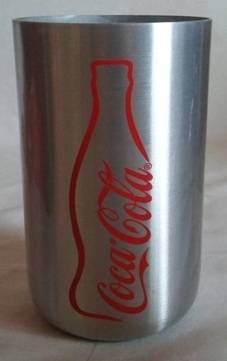Coca Cola Aluminium Straw Holder