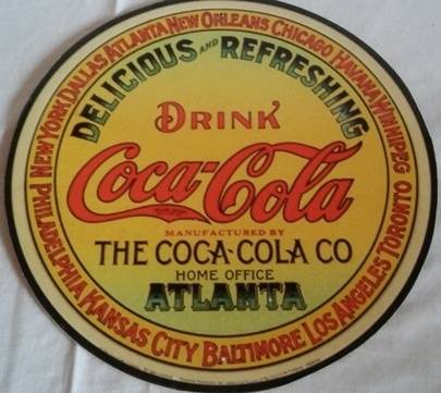 Coca Cola Tin Sign