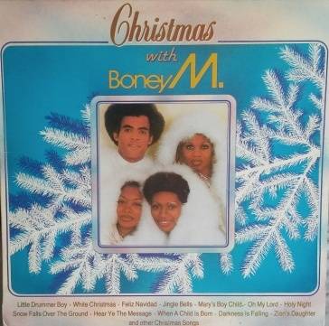 LP - Christmas With Boney M - (Note FEW SCRATCHES)