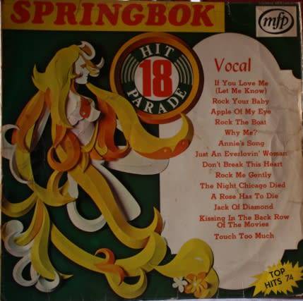 LP -  Springbok Hit Parade No 18