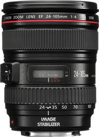 Canon EF 24-105mm f4.0 L IS USM Lens