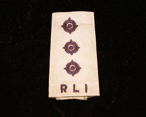 Rhodesian RLI Captain Epaulette Slip On