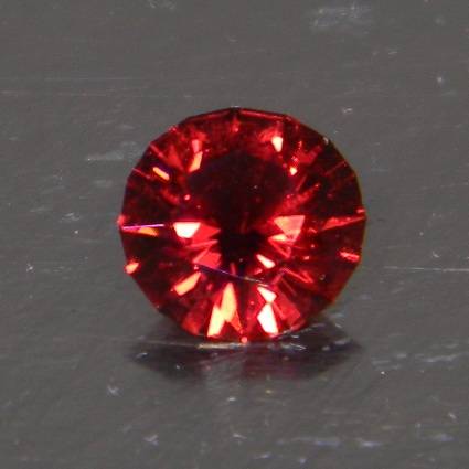 1.65 ct .Fantastic 100% Natural "Rose" RHODOLITE GARNET Std. Blilliant Cut From Tanzania